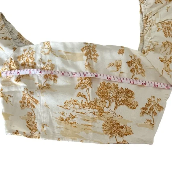 NWT SHEIN Milkmaid Top Size Small - Picture 11 of 11